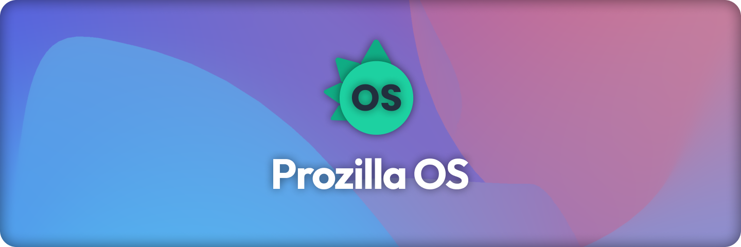 Banner with the logo of Prozilla OS