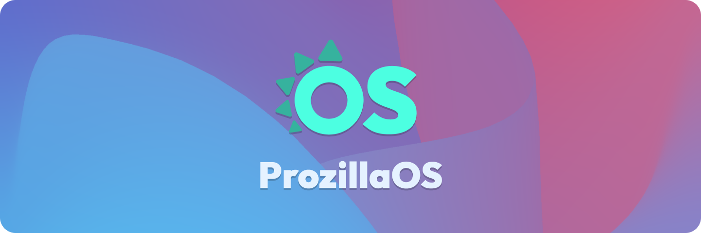 Banner with the logo of ProzillaOS