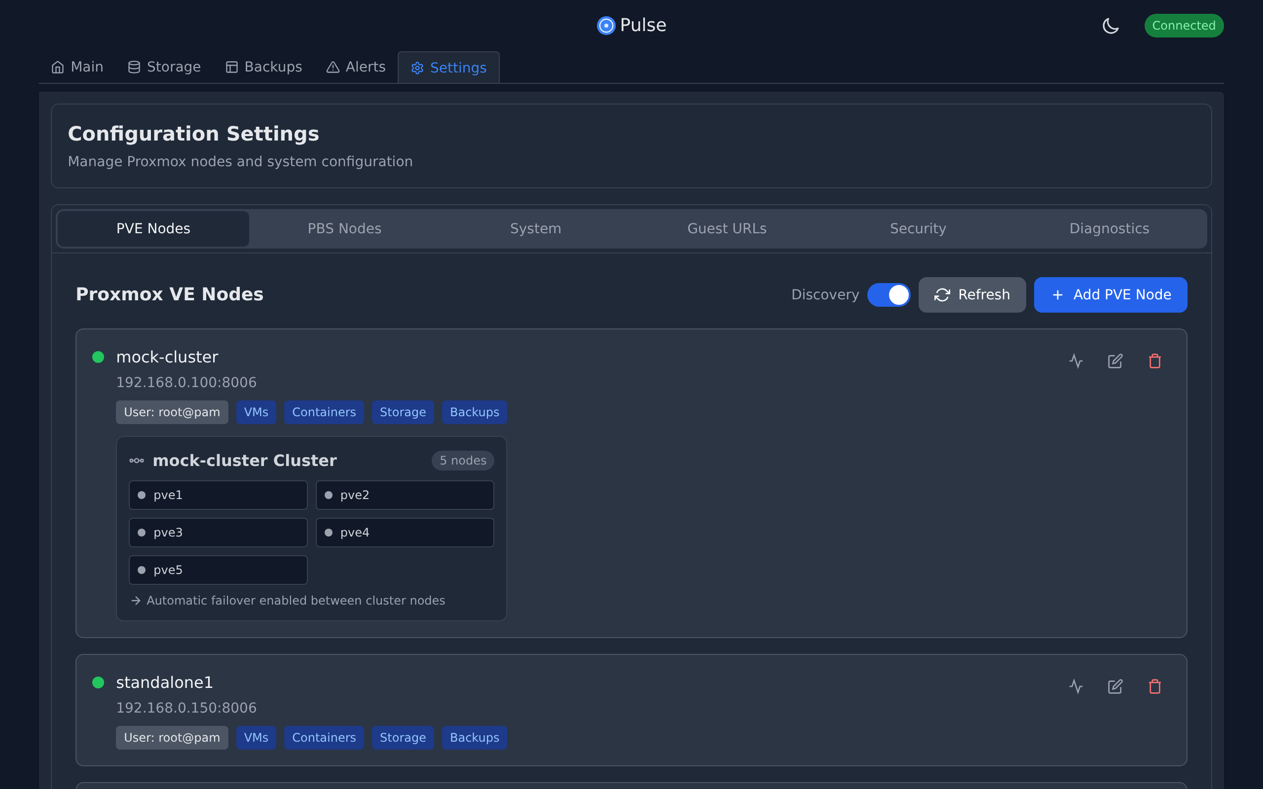 Settings