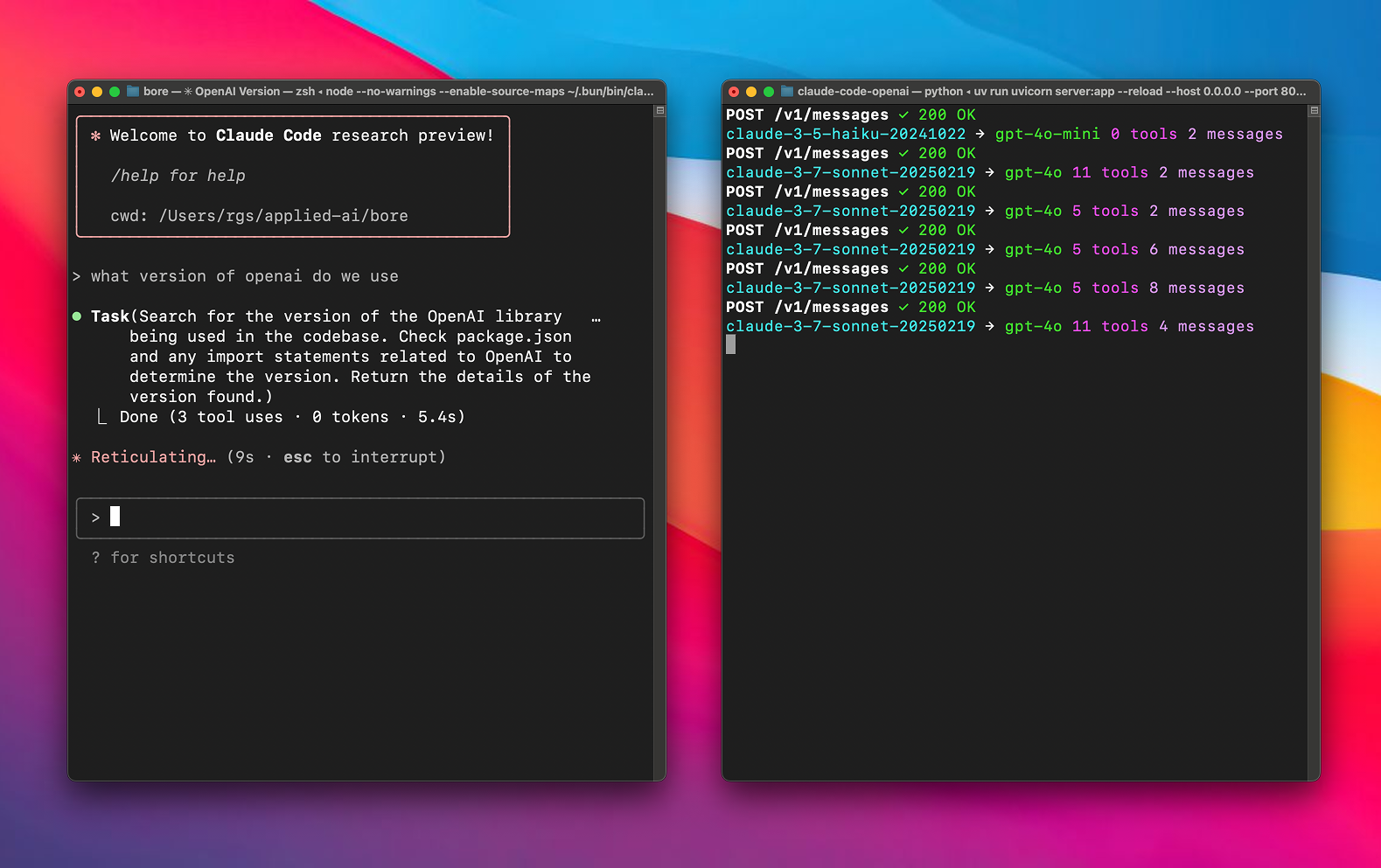 Claude Code but with OpenAI Models