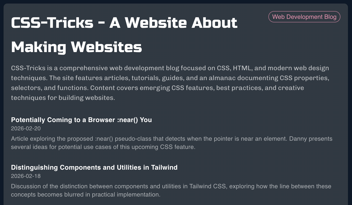Web Source